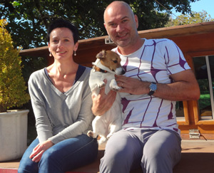 Mirage Owners Mimi and Pascal with Lola